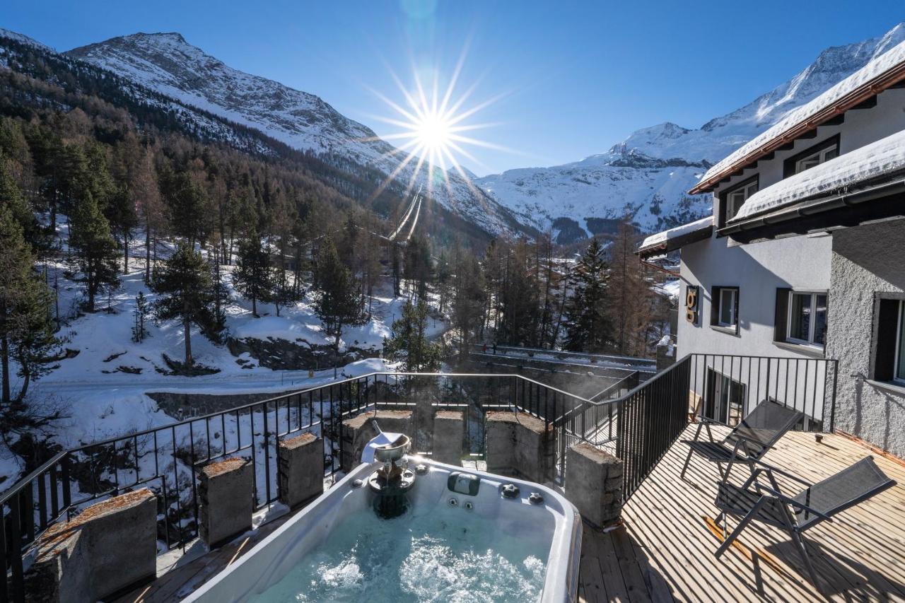 Hotel La Gorge Saas-Fee Exterior foto