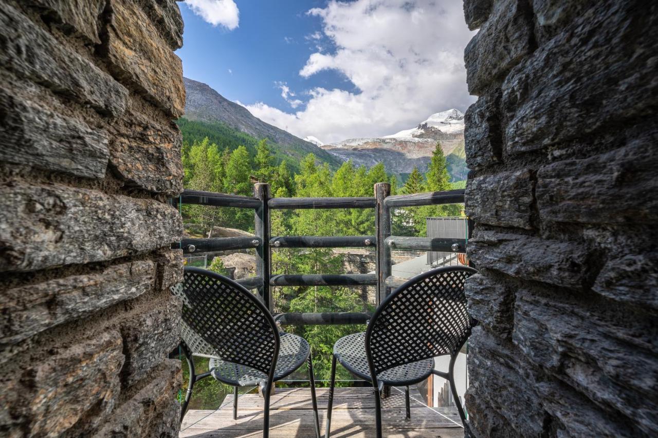 Hotel La Gorge Saas-Fee Exterior foto